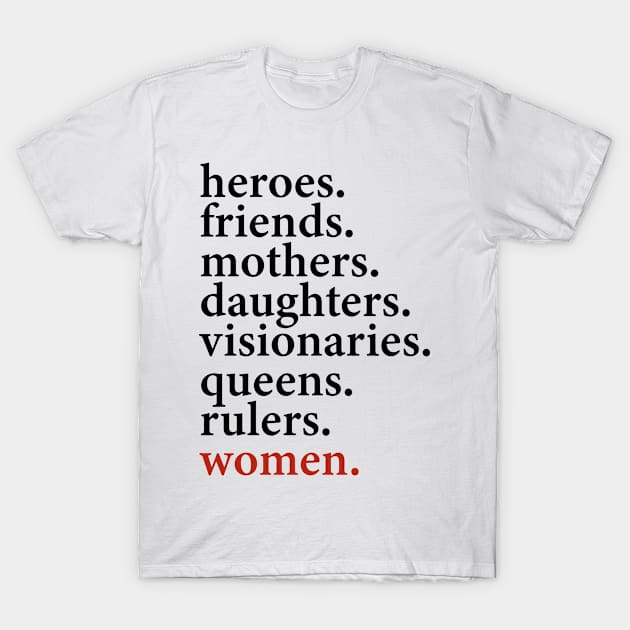 happy International womens day T-Shirt by hyu8